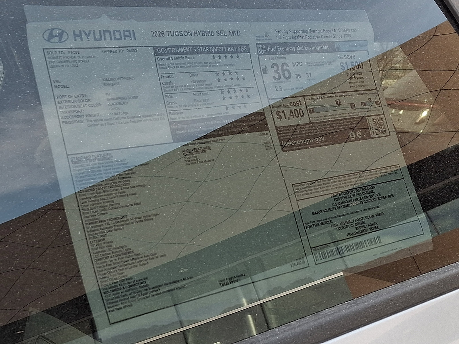 New 2026 Hyundai Tucson SEL w/ Tow & Go Package image 3