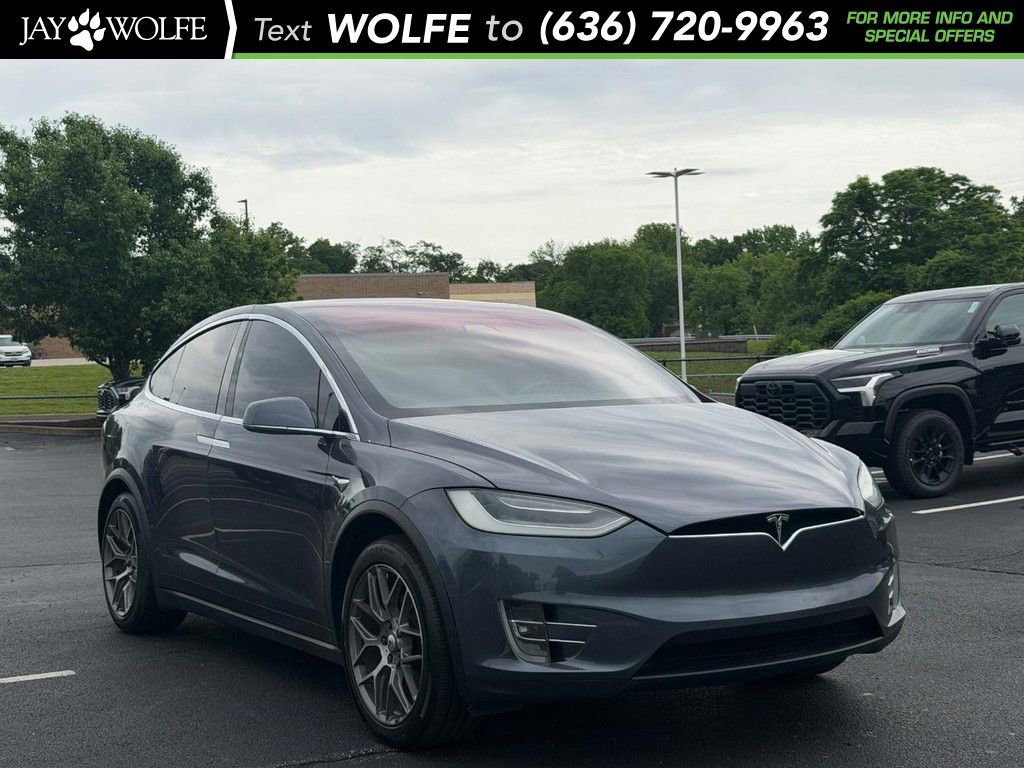 Used 2020 Tesla Model X Long Range AWD/4WD image 1