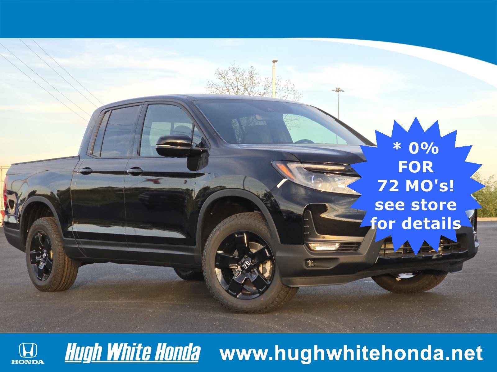 New 2026 Honda Ridgeline Black Edition