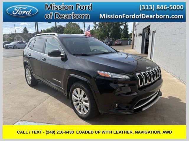 Used 2018 Jeep Cherokee Overland AWD/4WD image 1
