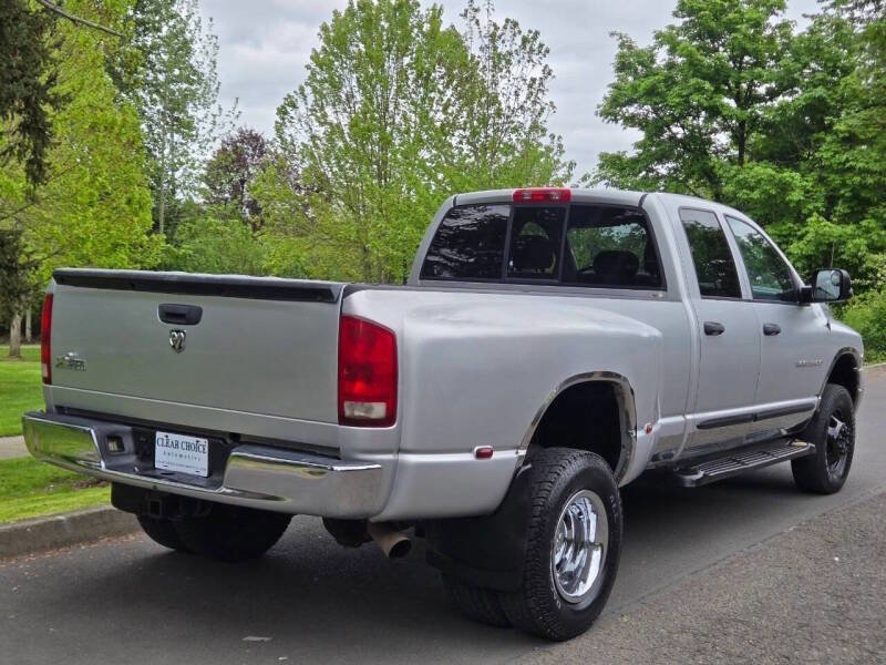 Used 2005 Dodge Ram 3500 Truck SLT w/ Trailer Tow Group AWD/4WD image 4