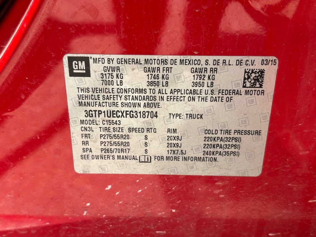 Used 2015 GMC Sierra 1500 SLE w/ Texas SLE Value Package RWD image 14