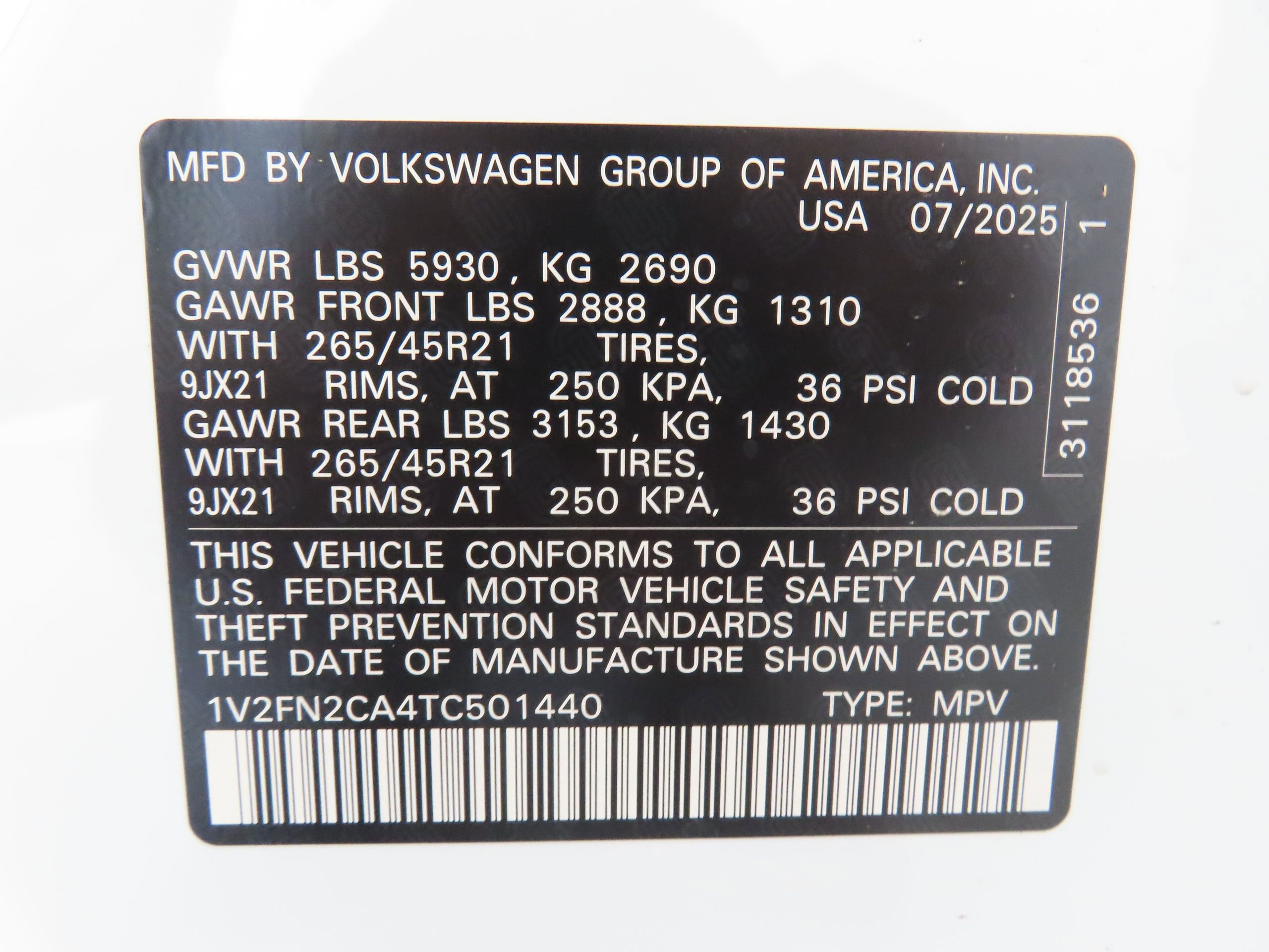 New 2026 Volkswagen Atlas SEL Premium R-Line image 30