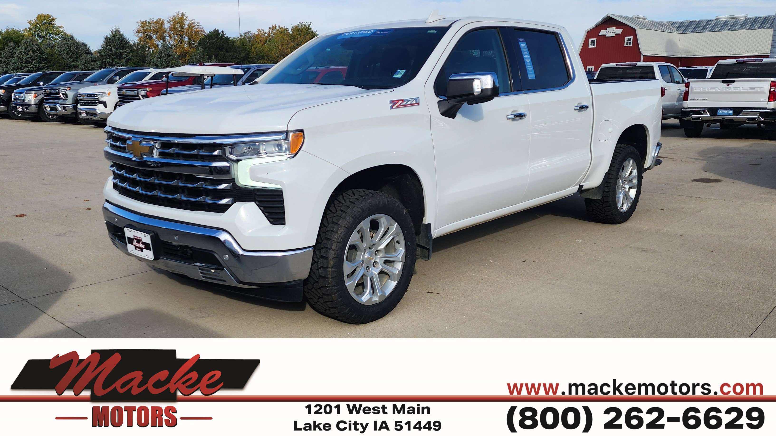 Certified 2023 Chevrolet Silverado 1500 LTZ w/ Technology Package