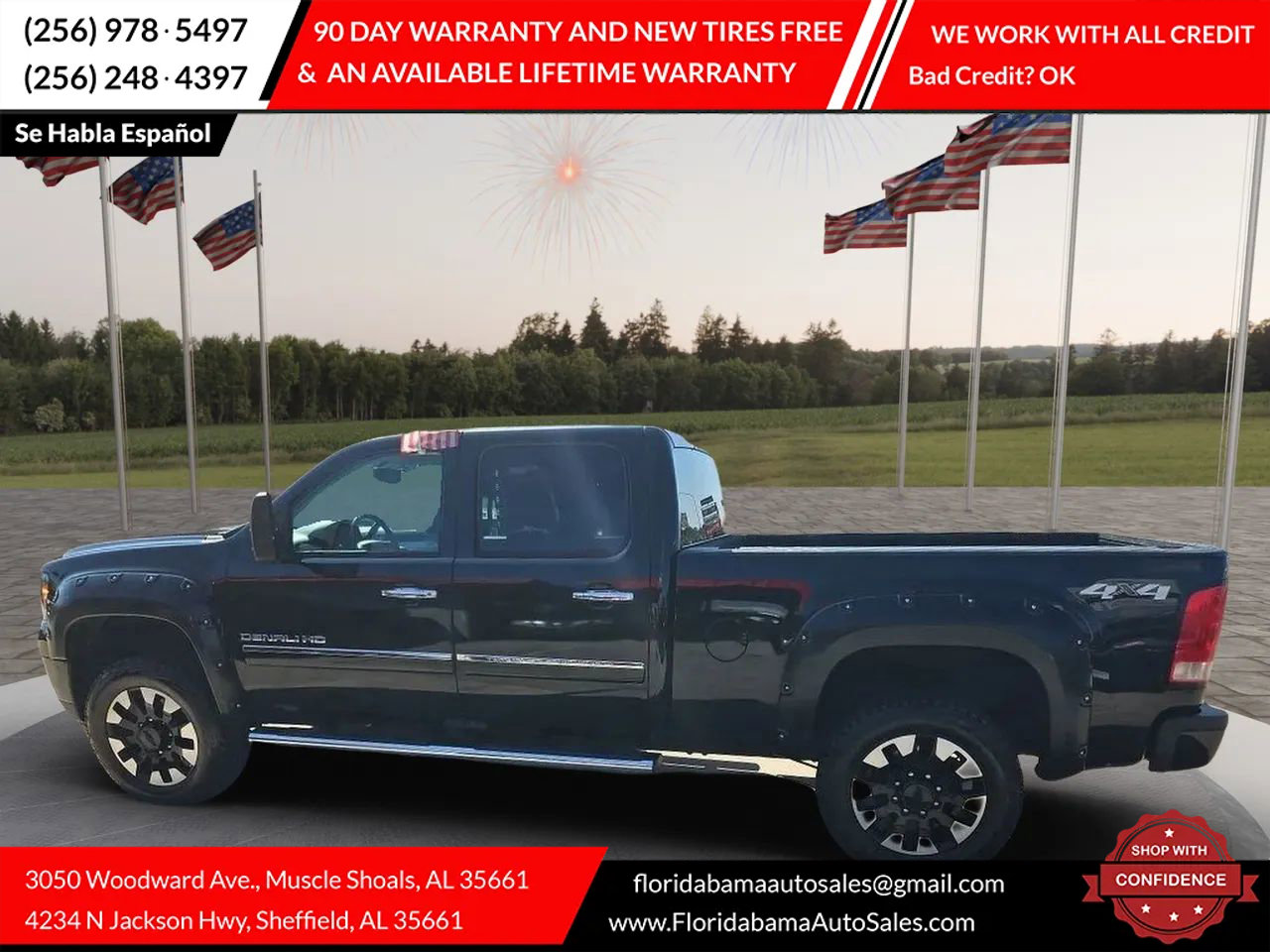 Used 2014 GMC Sierra 2500 Denali w/ Snow Plow Prep Package image 3