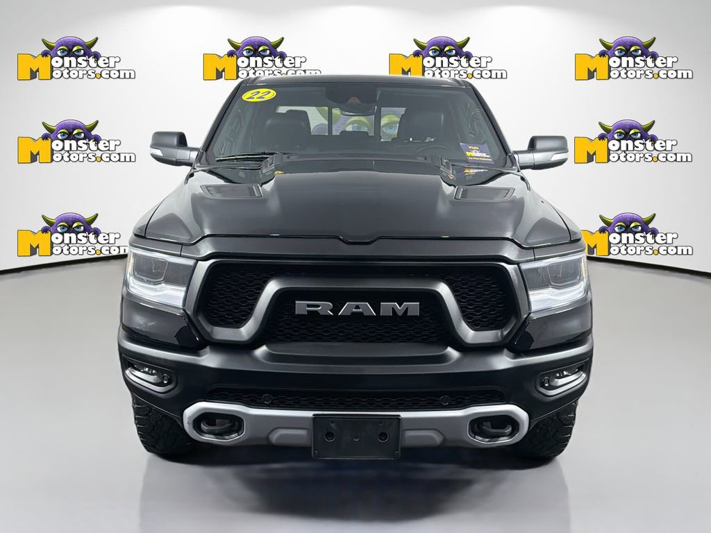 Used 2022 RAM 1500 4x4 Crew Cab Rebel w/ Rebel Level 2 Equipment Group image 2