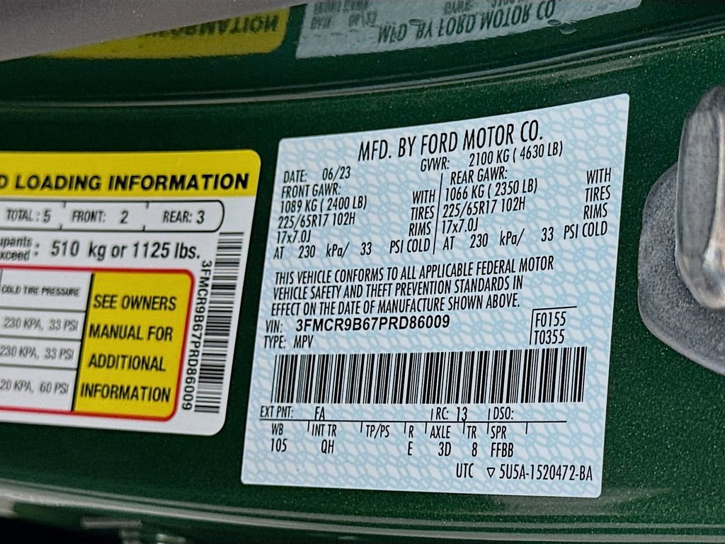 Used 2023 Ford Bronco Sport Big Bend image 31