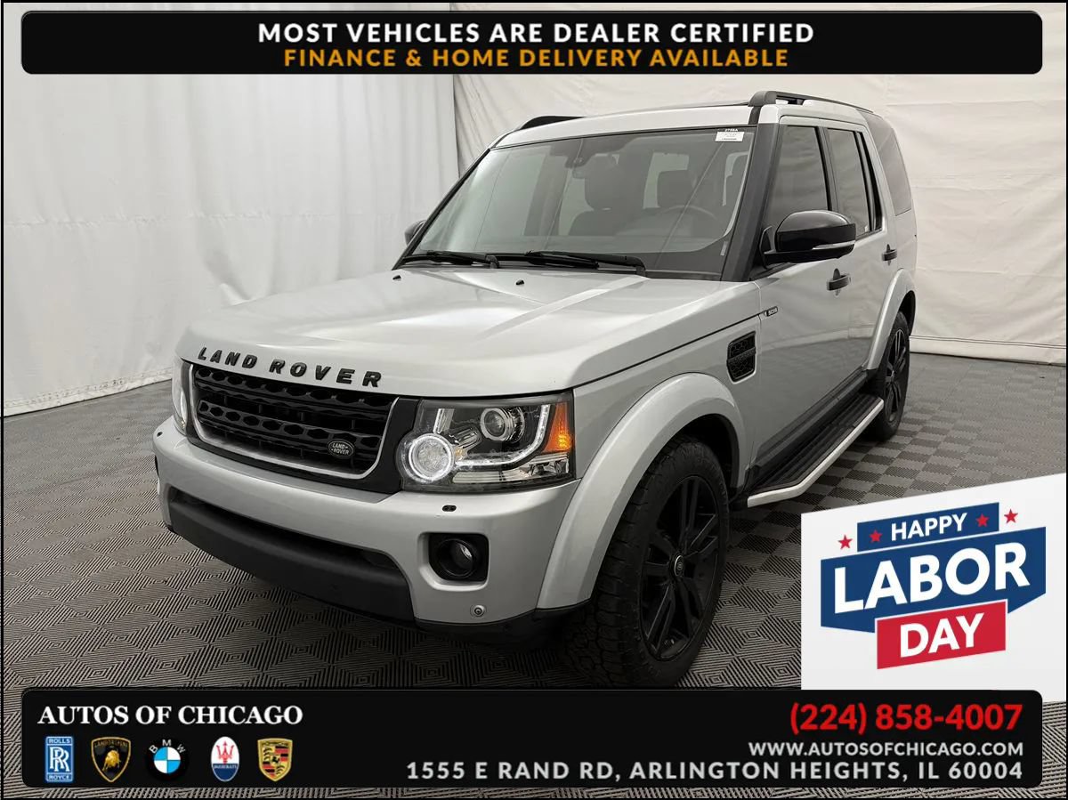 Used 2016 Land Rover LR4 HSE Silver Edition AWD/4WD image 1