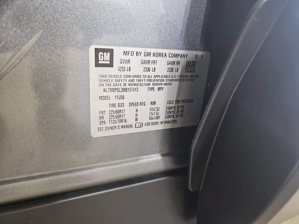 Certified 2021 Chevrolet TrailBlazer LT w/ Convenience Package FWD image 40