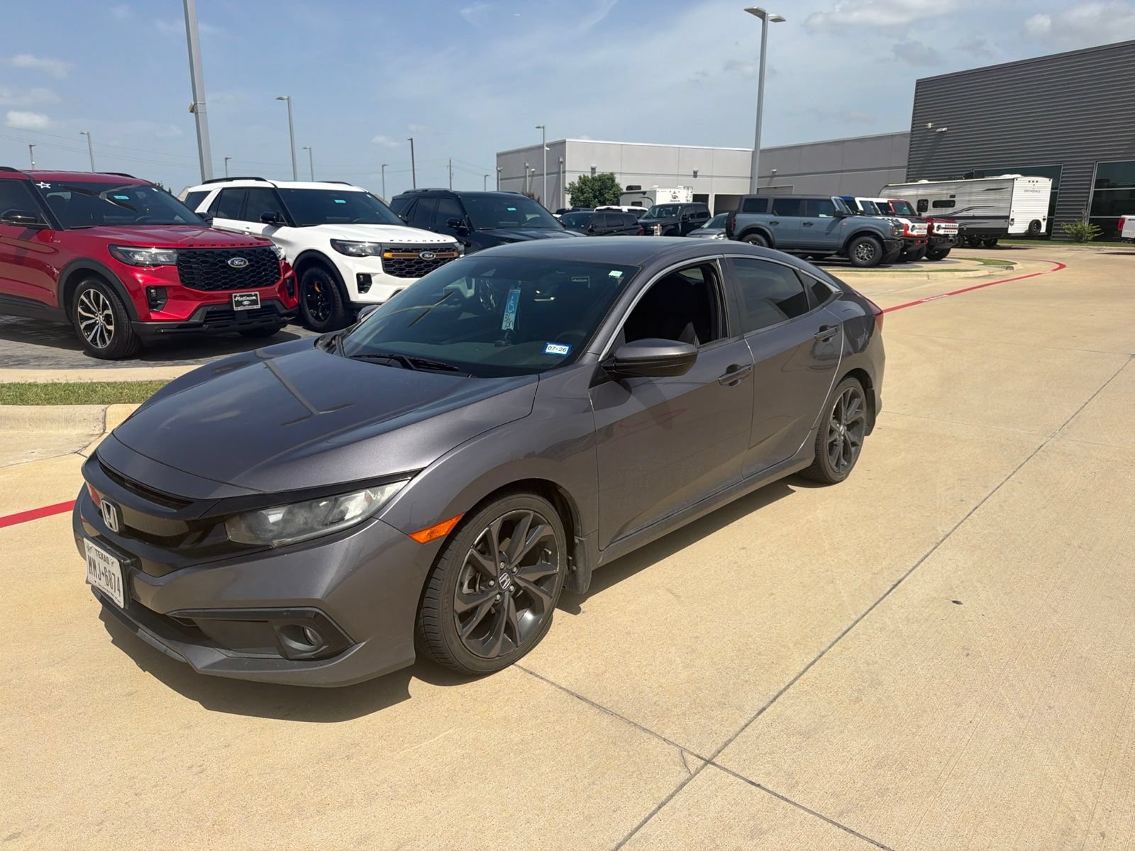 Used 2019 Honda Civic Sport video 3