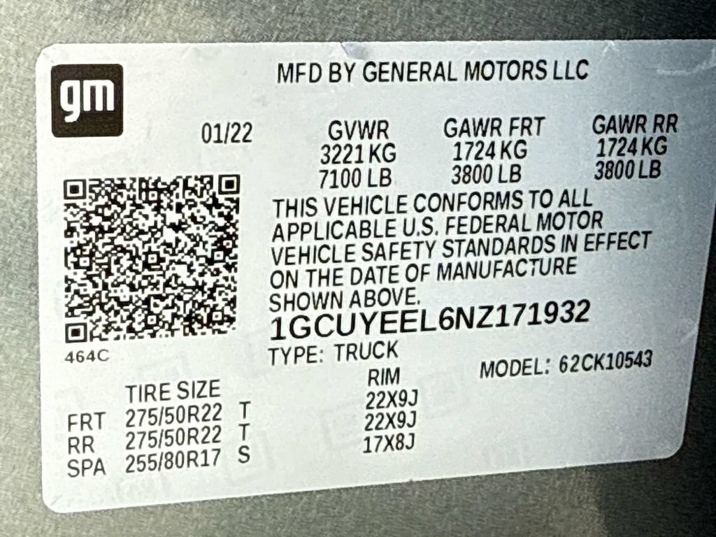 Used 2022 Chevrolet Silverado 1500 RST w/ Bed Protection Package AWD/4WD image 31