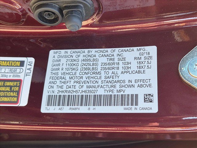 Used 2018 Honda CR-V EX image 23