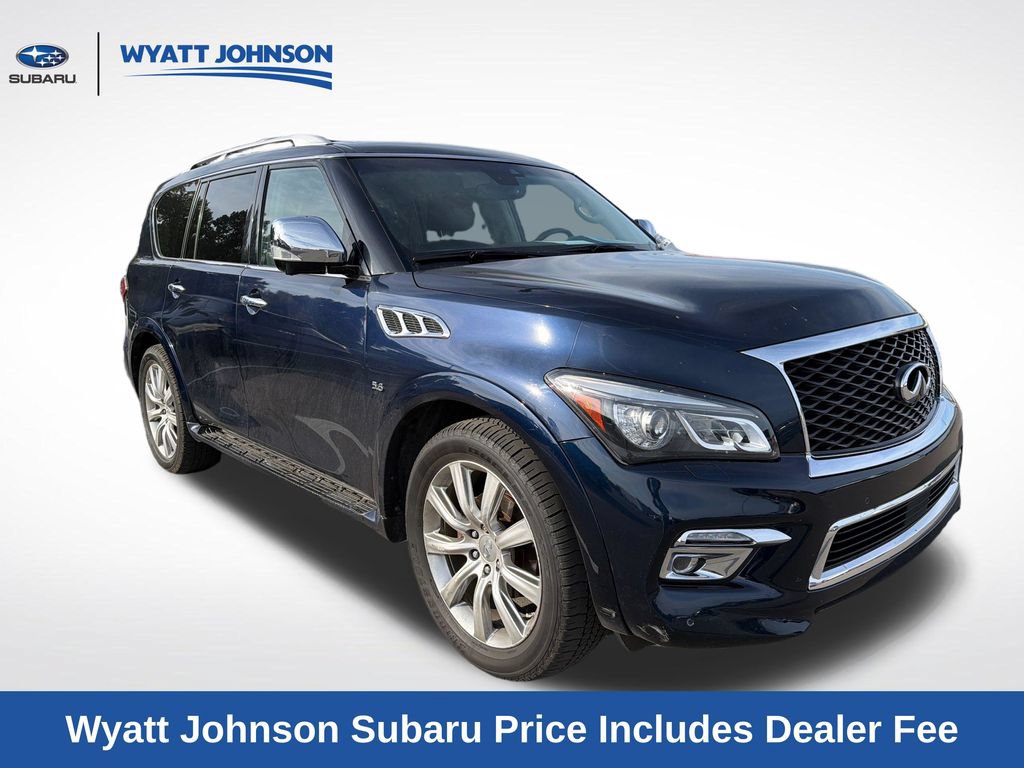 Used 2017 INFINITI QX80 4WD w/ Deluxe Technology Package image 8