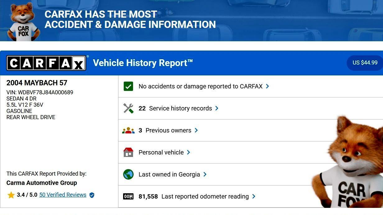 Used 2004 Maybach 57 image 29