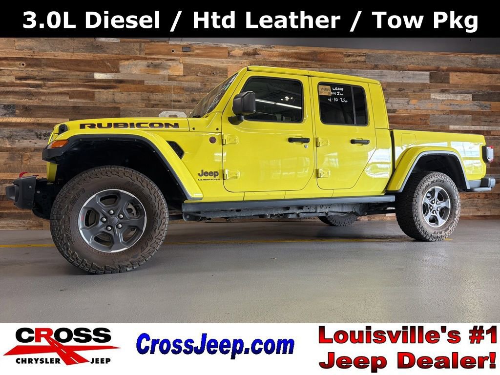 Used 2023 Jeep Gladiator Rubicon w/ LED Lighting Group AWD/4WD video 1