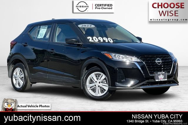 Certified 2024 Nissan Kicks S