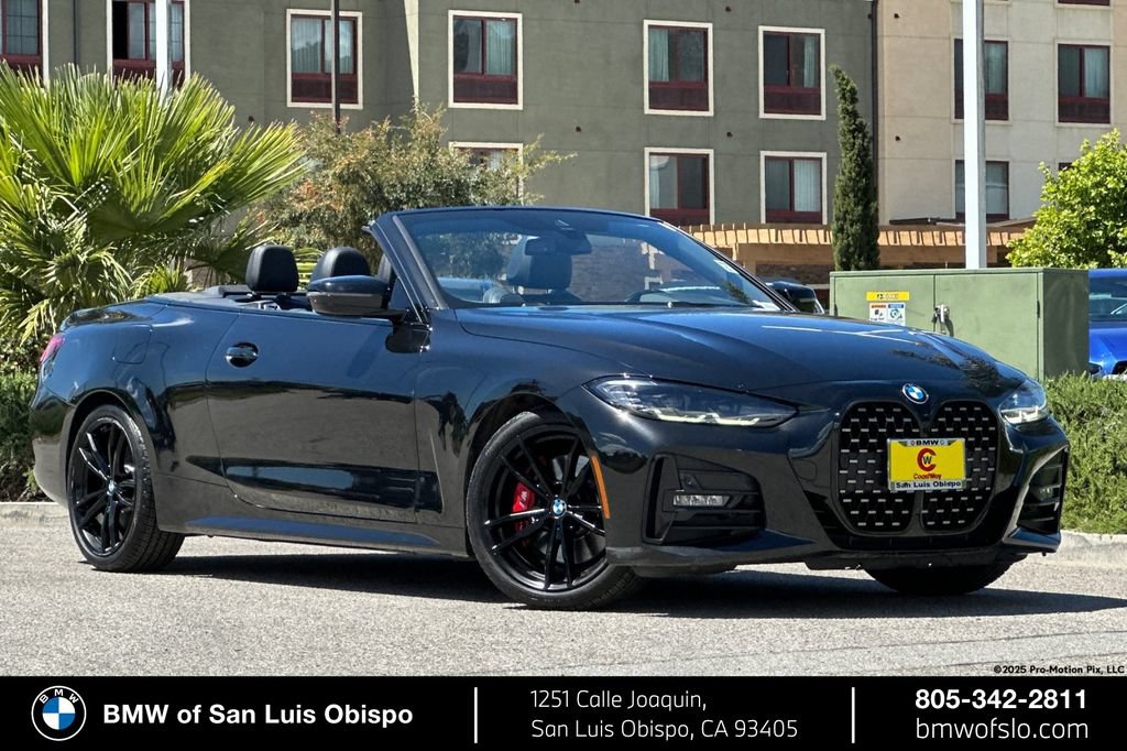 Used 2023 BMW 430i Convertible w/ M Sport Package RWD image 1
