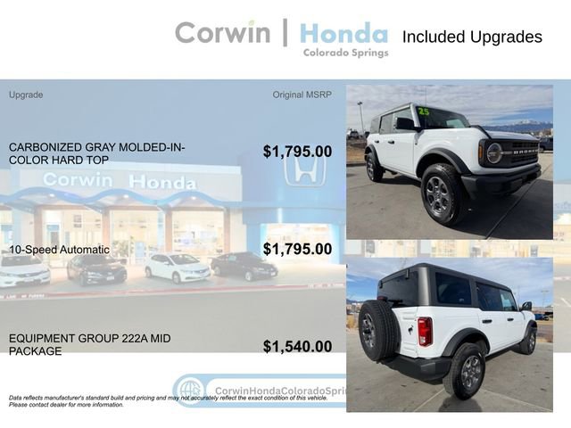 Used 2025 Ford Bronco Big Bend image 4
