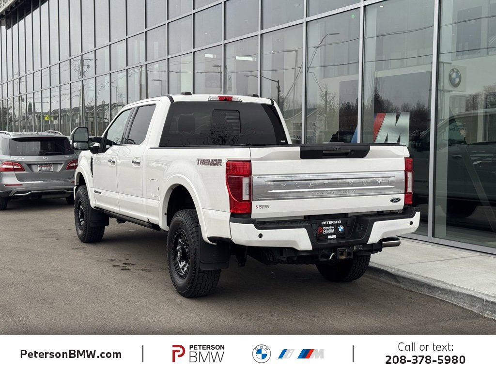 Used 2021 Ford F350 Platinum w/ Tremor Off-Road Package image 4