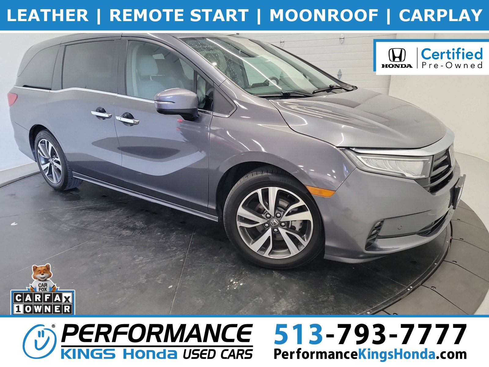 Certified 2023 Honda Odyssey Touring image 1
