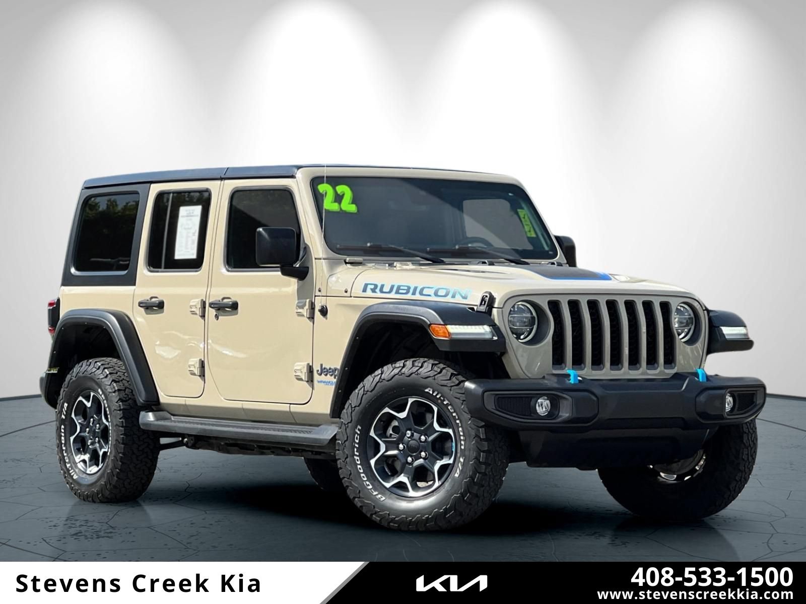 Used 2022 Jeep Wrangler Unlimited Rubicon 4xe w/ Safety Group AWD/4WD image 1
