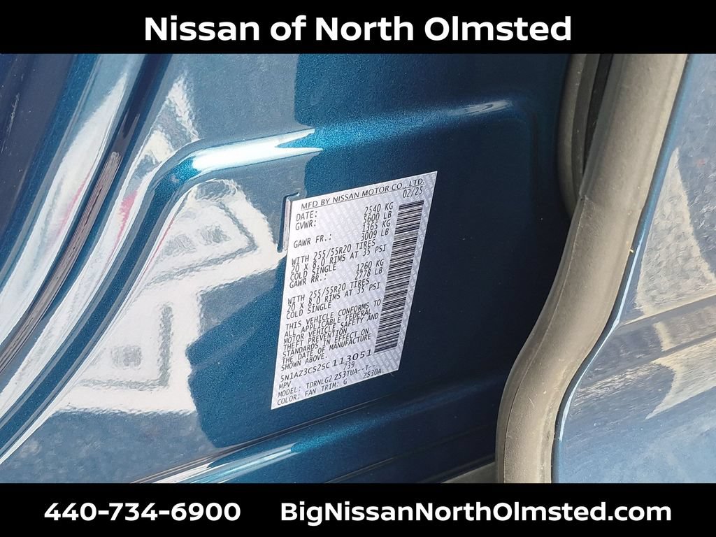 Certified 2025 Nissan Murano SL AWD/4WD image 31