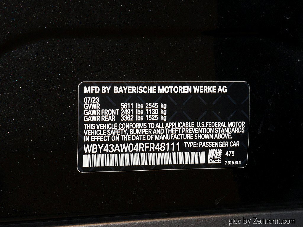 Certified 2024 BMW i4 eDrive35 w/ Premium Package RWD image 36