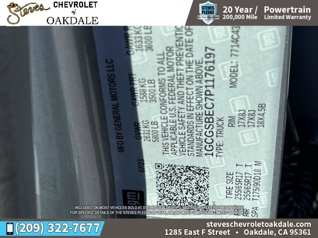 Certified 2023 Chevrolet Colorado W/T image 35