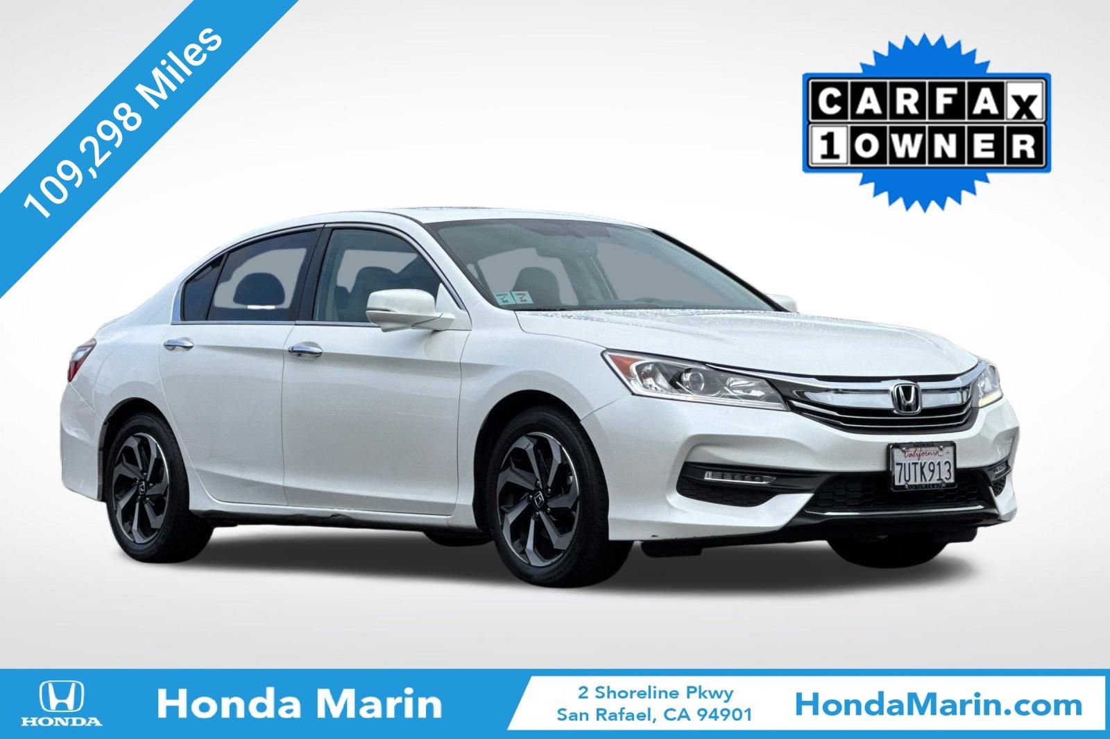 Used 2017 Honda Accord EX-L image 1