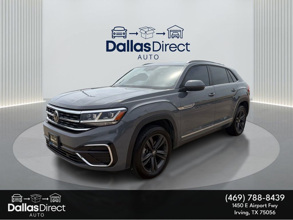Used 2021 Volkswagen Atlas Cross Sport SE w/ Panoramic Sunroof Package FWD image 1