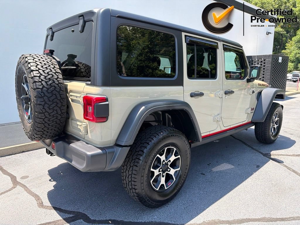 Certified 2022 Jeep Wrangler Unlimited Rubicon w/ Dual Top Group AWD/4WD image 12