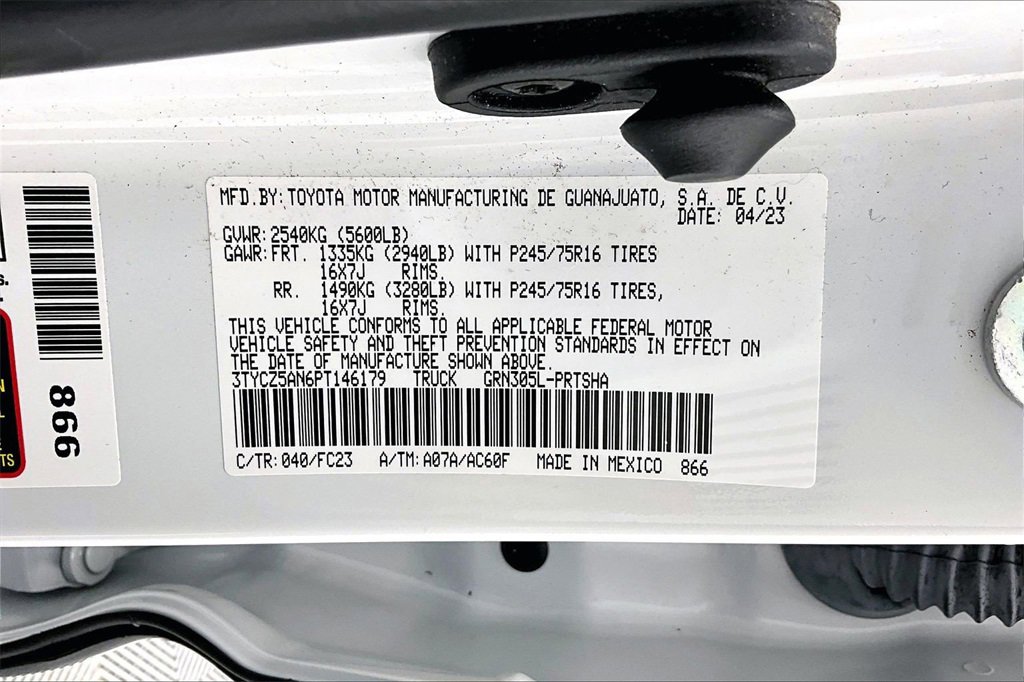 Used 2023 Toyota Tacoma SR5 image 34