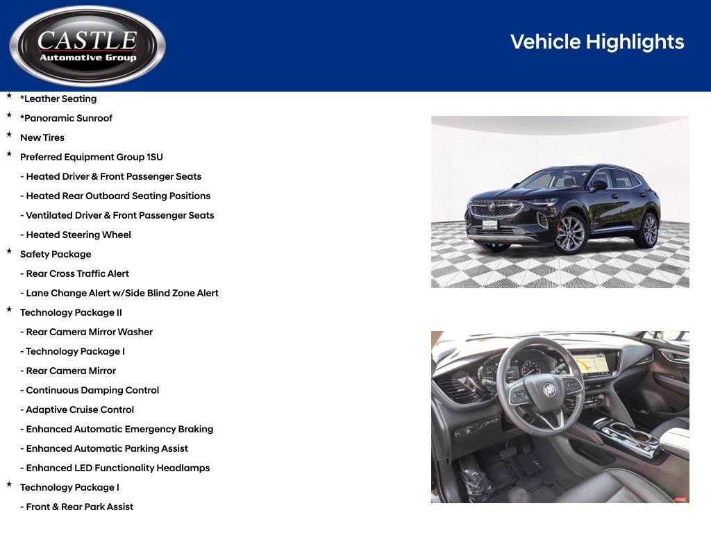Used 2022 Buick Envision Avenir w/ Technology Package II image 4
