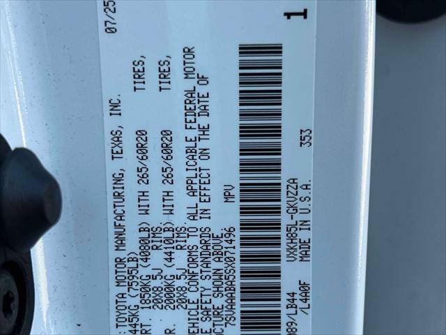 Certified 2025 Toyota Sequoia 1794 Edition w/ TRD Off-Road Package AWD/4WD image 22