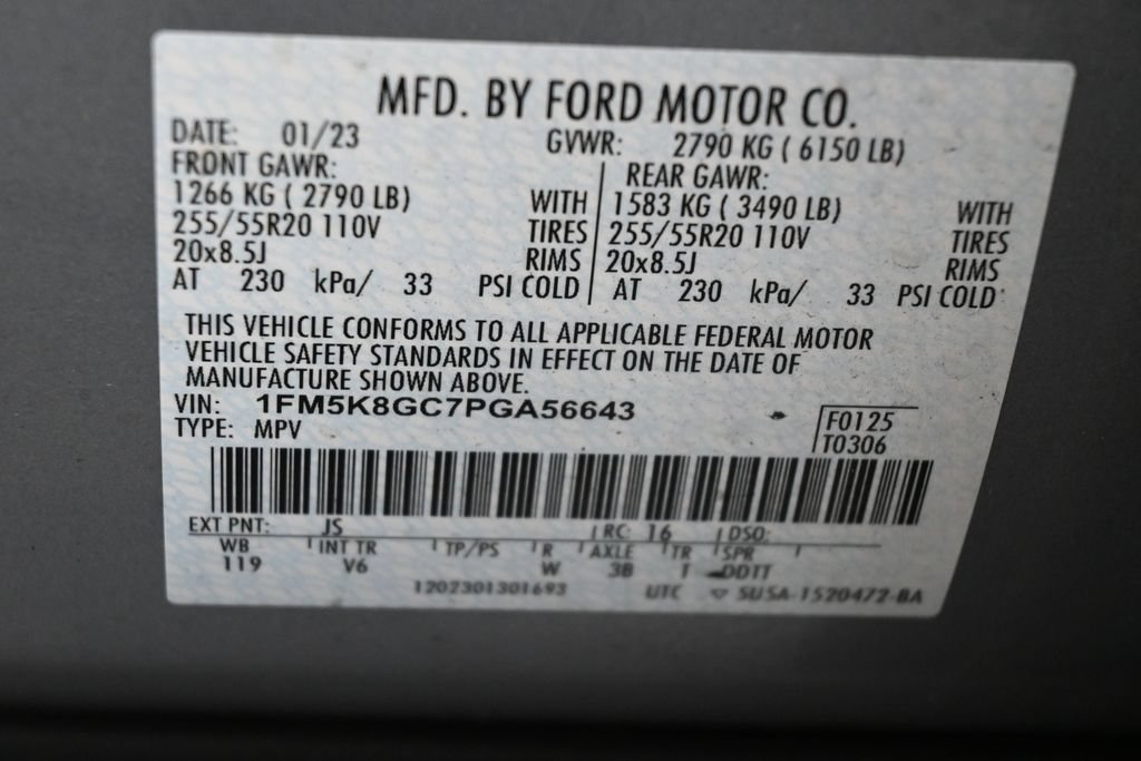 Used 2023 Ford Explorer ST AWD/4WD image 17