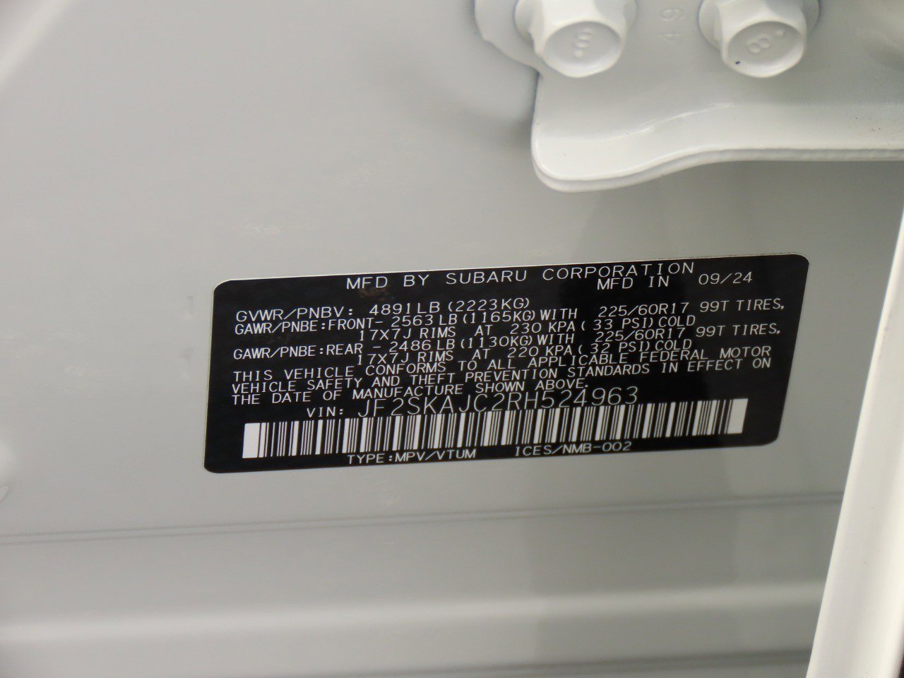 Used 2024 Subaru Forester Wilderness w/ Wilderness Package image 33