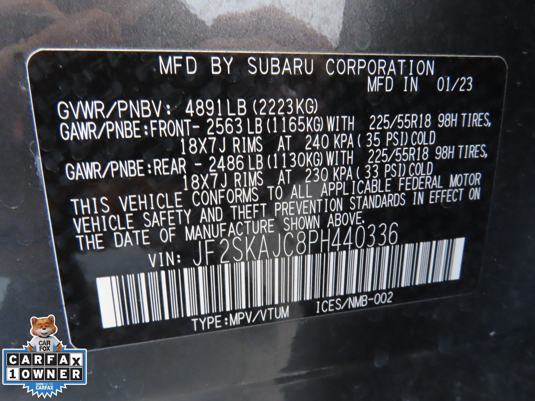 Certified 2023 Subaru Forester Sport image 28