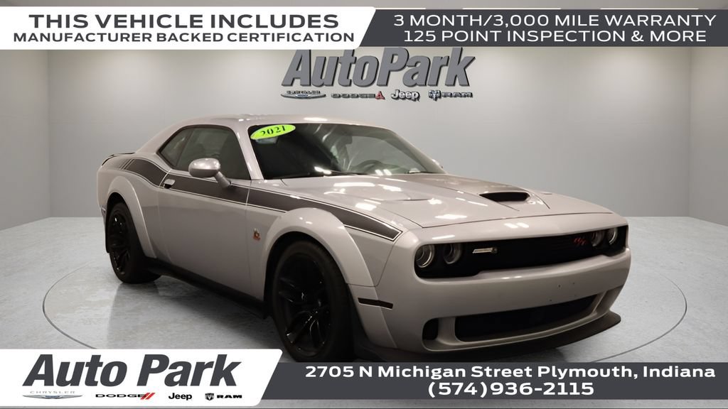 Certified 2021 Dodge Challenger R/T Scat Pack