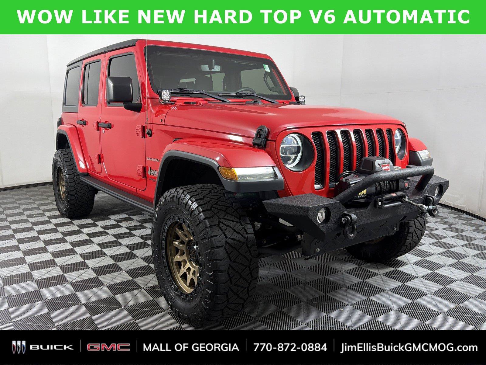 Used 2018 Jeep Wrangler Unlimited Sahara