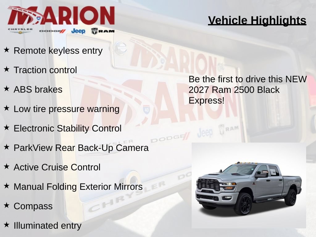 New 2027 RAM 2500 Tradesman AWD/4WD image 5