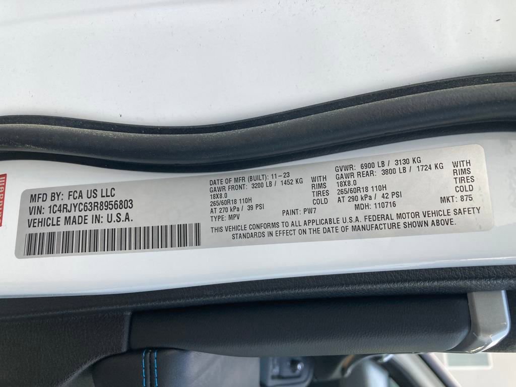 New 2024 Jeep Grand Cherokee Trailhawk w/ Advanced Protech Group II image 30