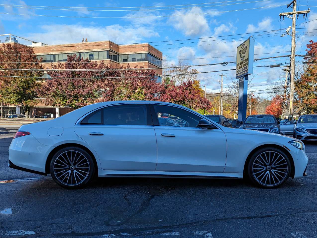 Used 2021 Mercedes-Benz S 580 4MATIC Sedan w/ AMG Line image 6