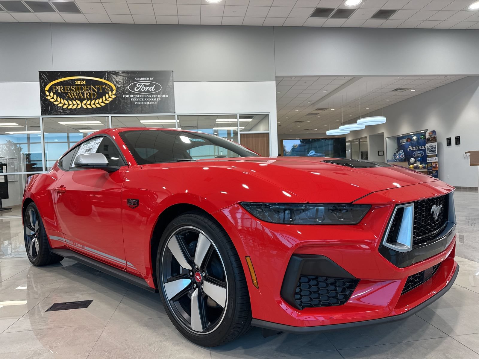 New 2025 Ford Mustang GT Premium w/ 60th Anniversary Package