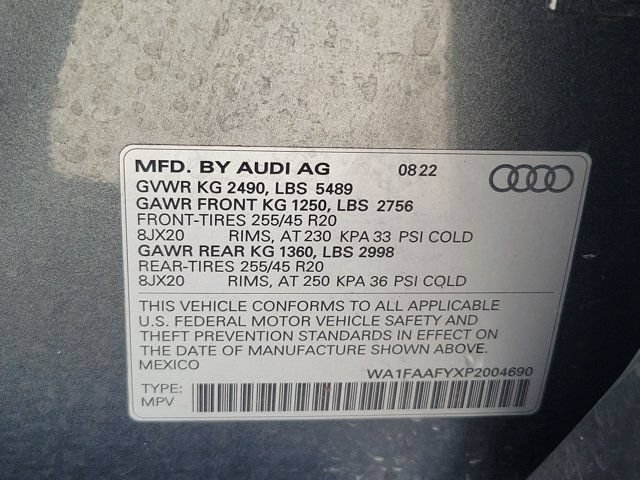 Certified 2023 Audi Q5 2.0T Prestige AWD/4WD image 30