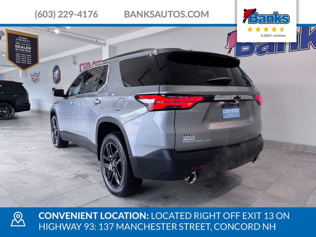 Certified 2023 Chevrolet Traverse LT w/ LPO, Floor Liner Package AWD/4WD image 5