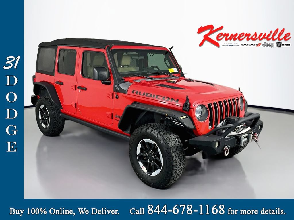 Used 2019 Jeep Wrangler Unlimited Rubicon AWD/4WD image 1