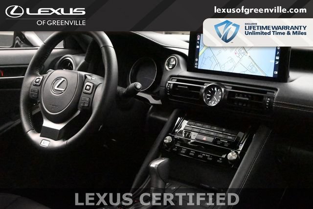 Certified 2024 Lexus IS 350 F Sport w/ Navigation Package RWD image 30