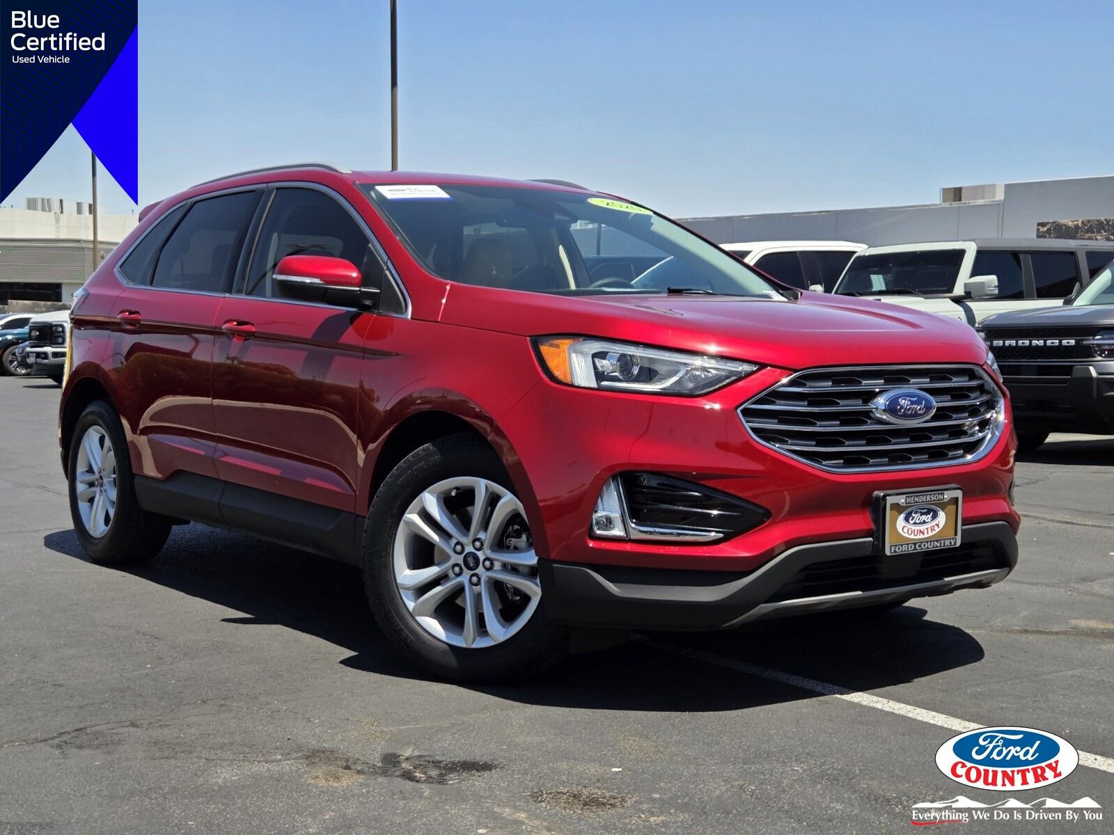 Certified 2020 Ford Edge SEL w/ Convenience Package FWD image 1