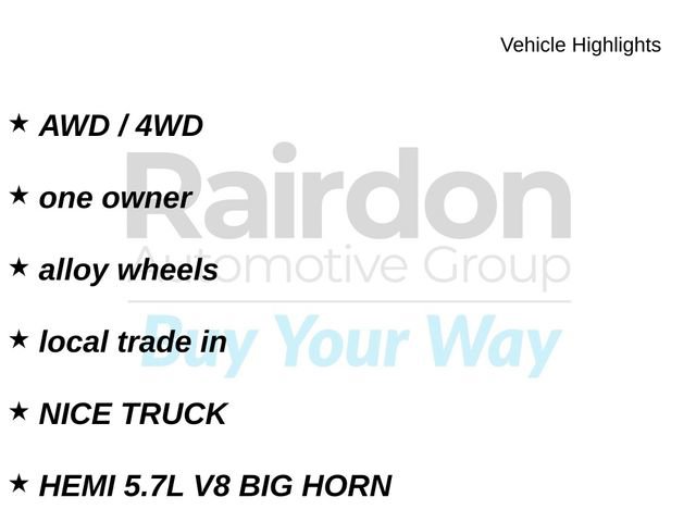 Used 2019 RAM 1500 Big Horn AWD/4WD image 30