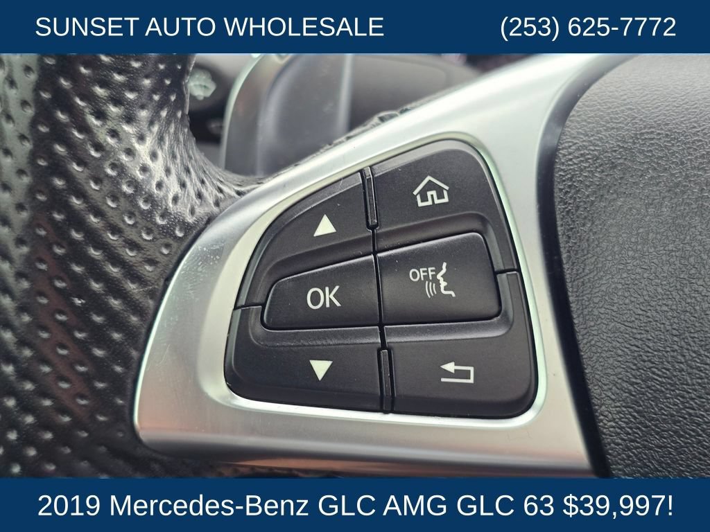Used 2019 Mercedes-Benz GLC 63 AMG 4MATIC Coupe w/ Parking Assist Package image 42